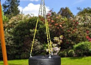 Eastern Jungle Gym 3-Chain Rubber Tire Swing