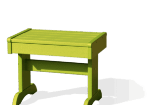 ez poly end table