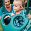 playset kid and parent