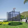 trampoline setup