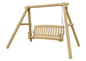 Notched A-Frame w/ 5' English Garden Swing