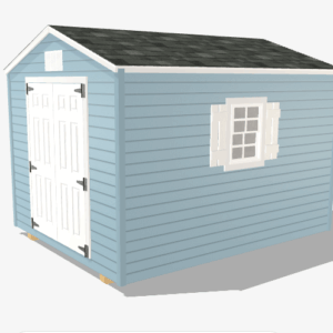 8x10 A-Frame Vinyl Shed (1 In Stock)