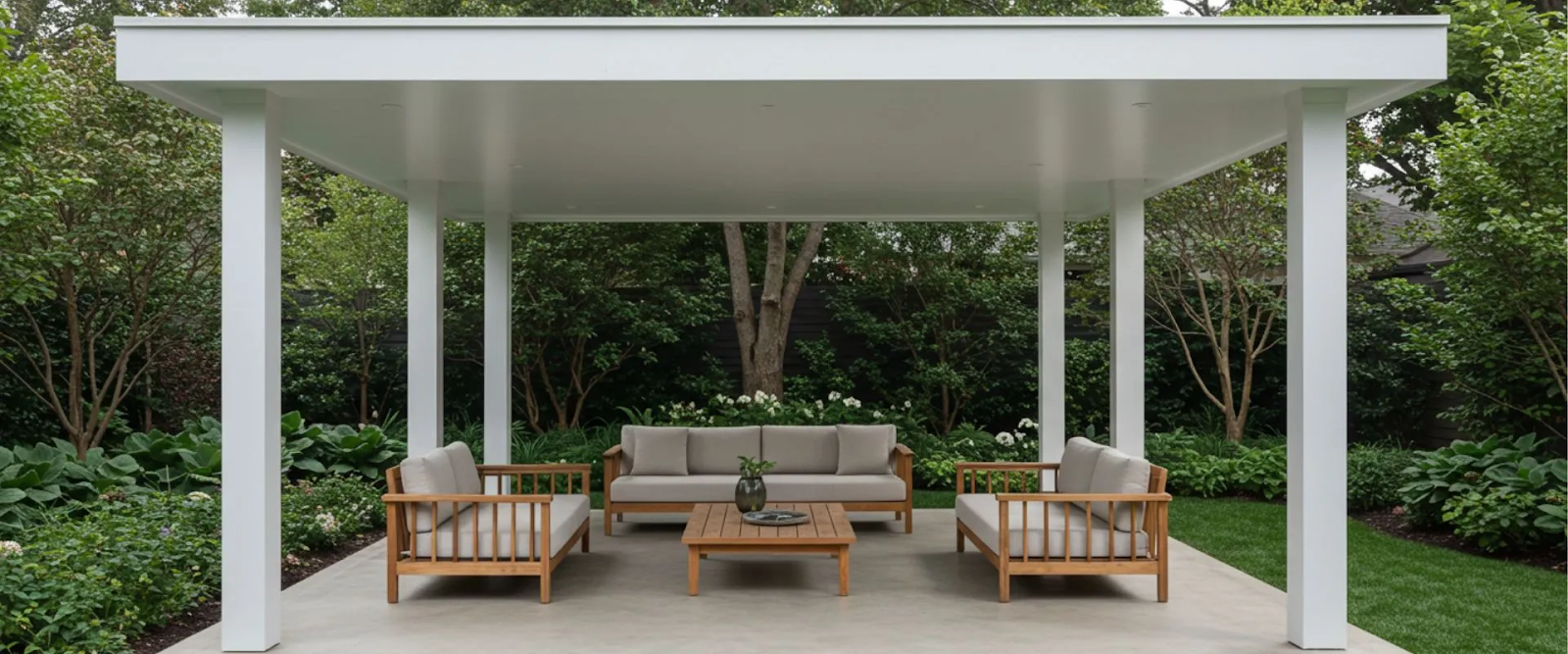 Modern pavilion style