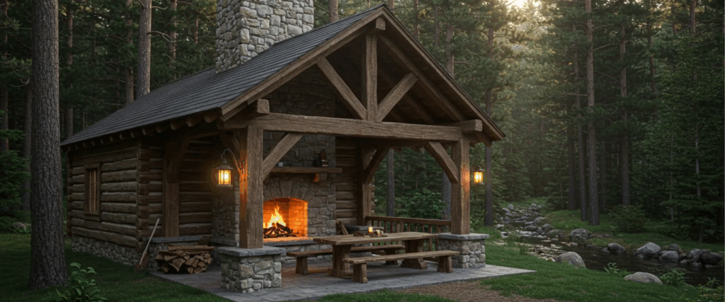 outdoor pavilion ideas
