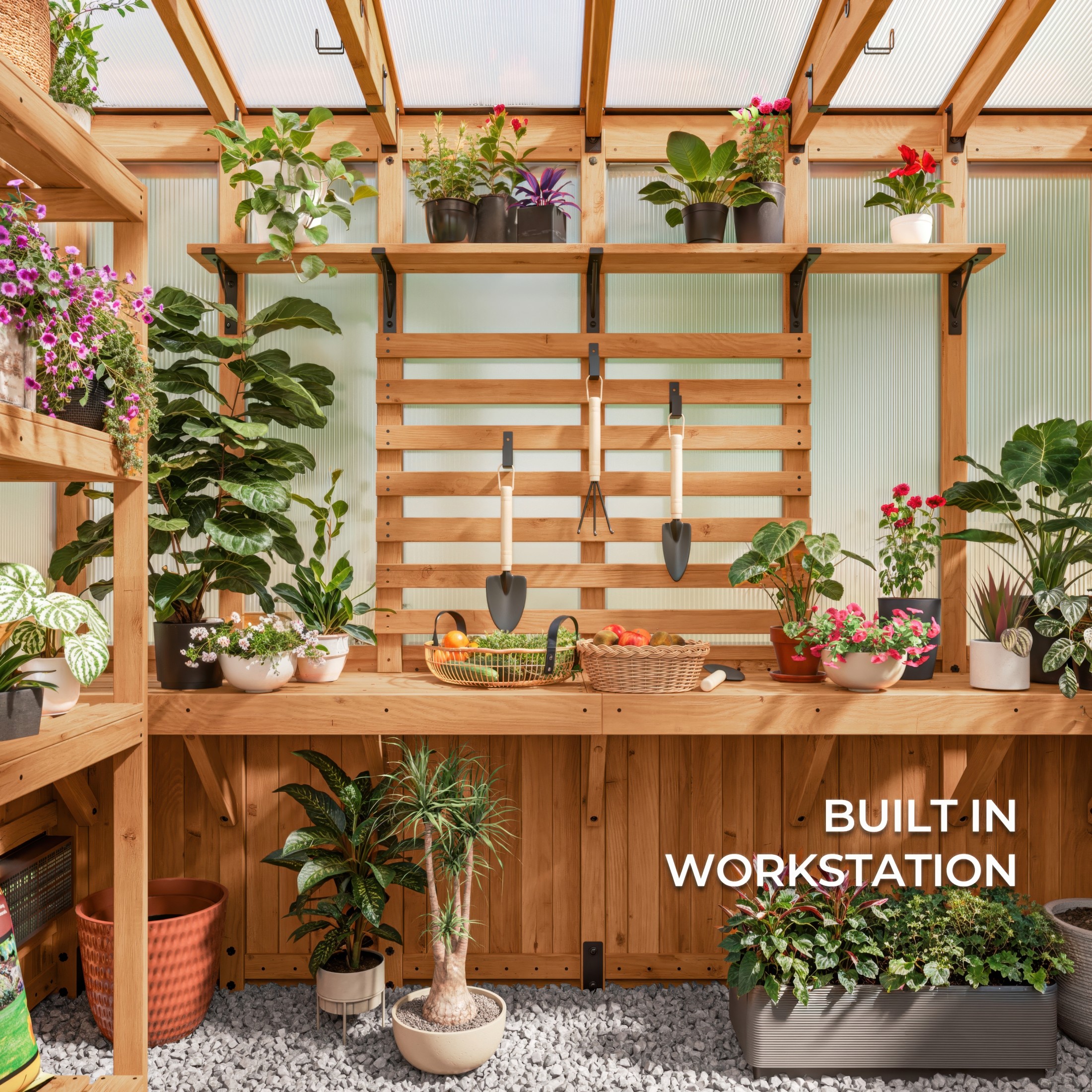 9x6 Poppy Greenhouse - Image 10