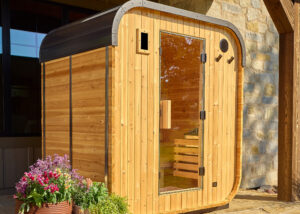 Lennon Outdoor Cube Sauna – 2-4 Person