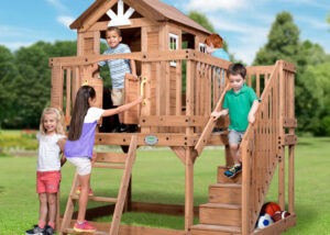 Scenic Heights Wooden Playhouse