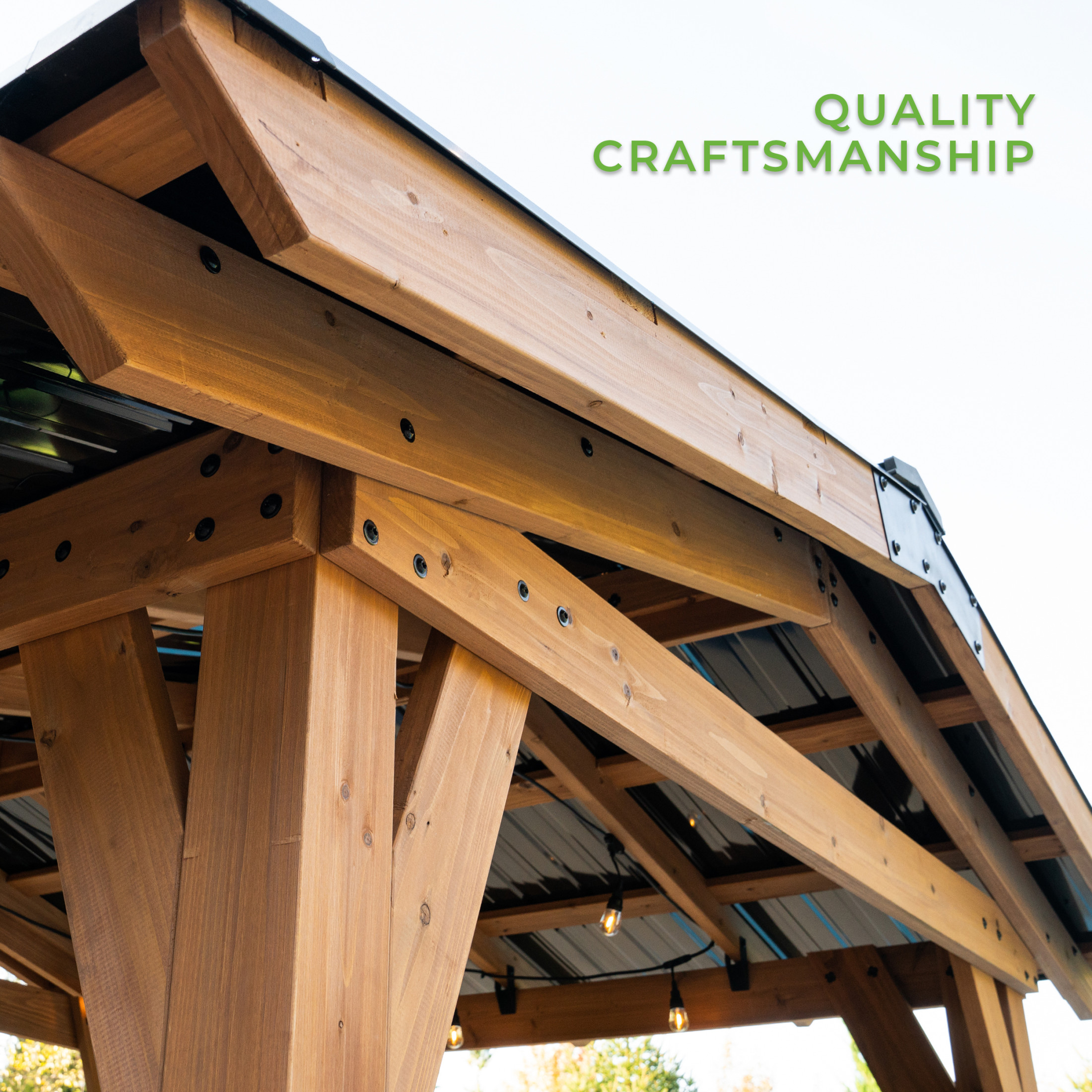 Granada Grill Gazebo with Outdoor Bar - Image 11