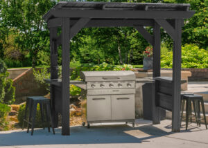 Rockport Steel Grill Gazebo