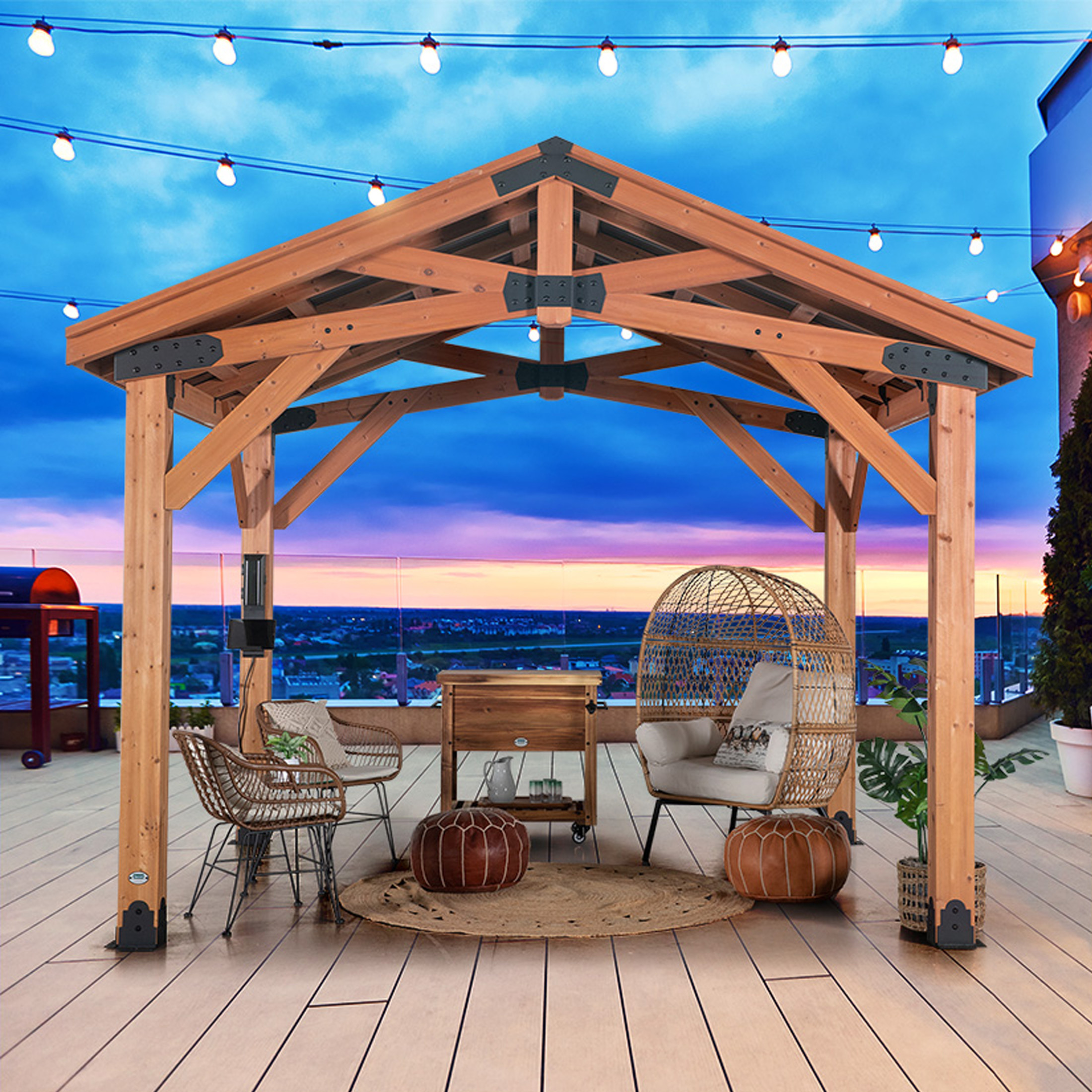 12x10 Norwood Gazebo - Image 4