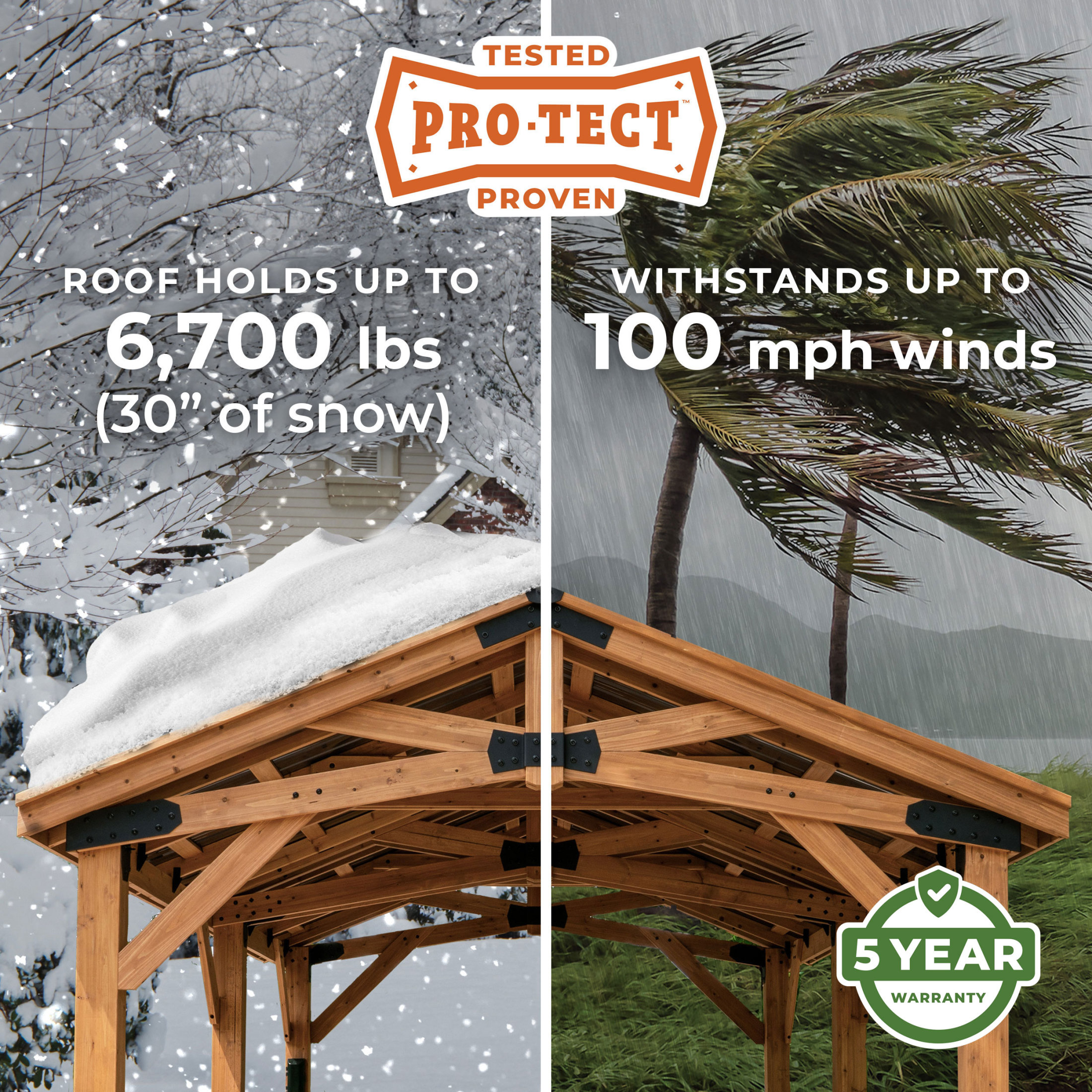 12x10 Norwood Gazebo - Image 9