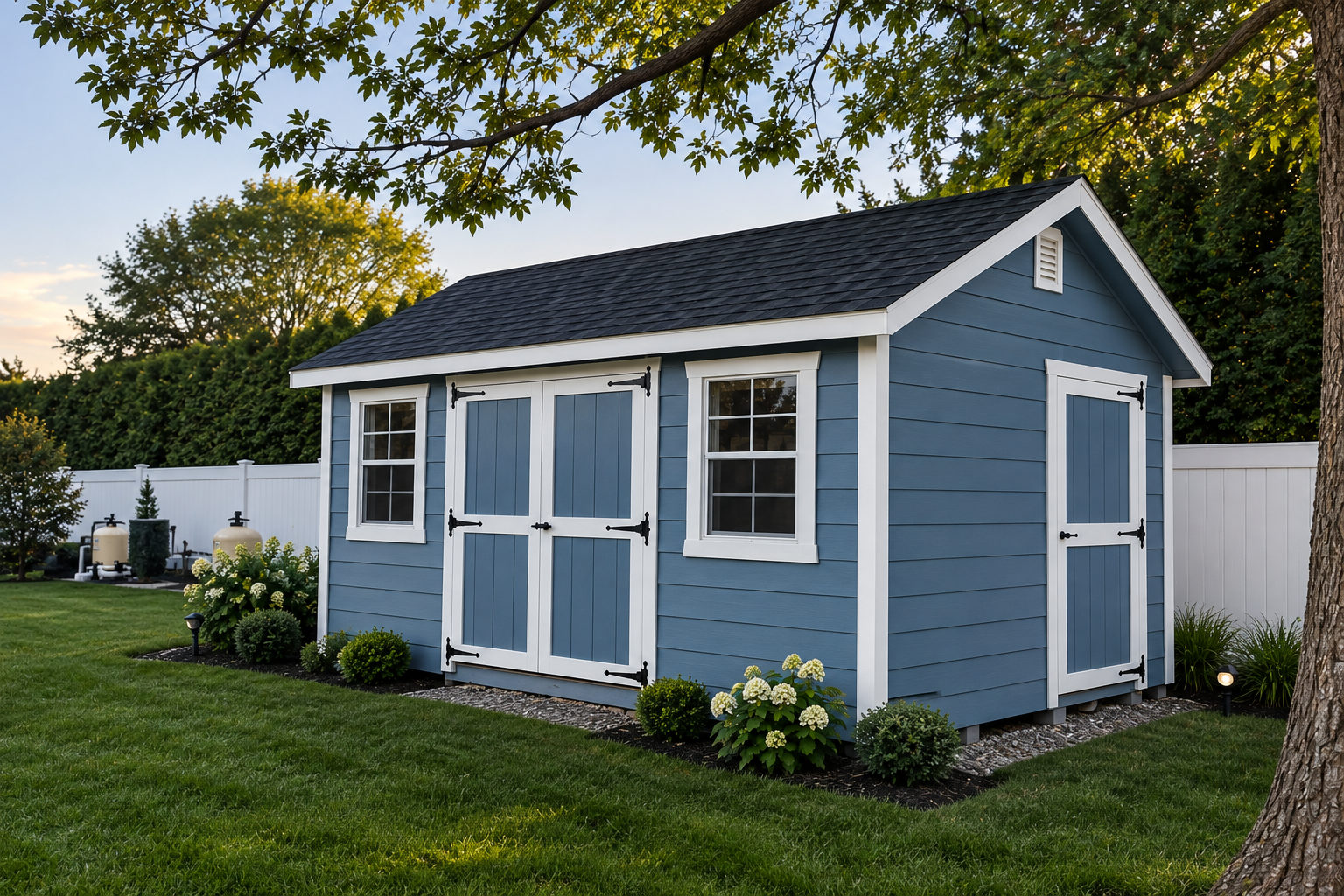 Custom cedar Wood Kingdom shed