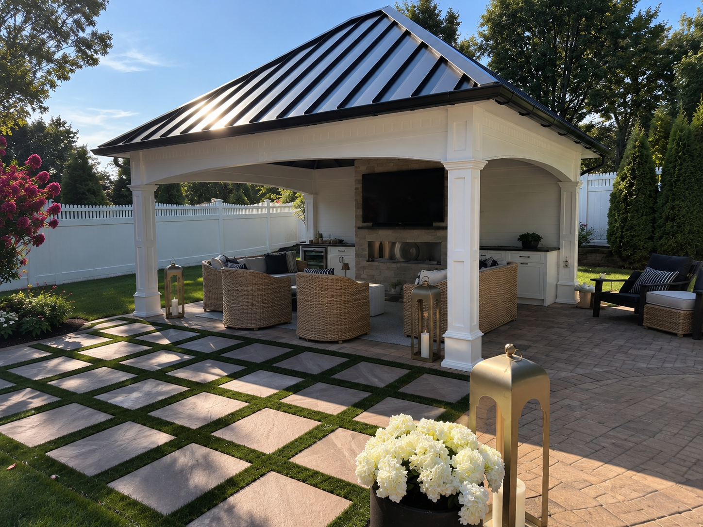 Wood Kingdom custom shed installation